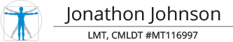 Jonathon Johnson Massage, Licensed Massage Therapist #MT116997